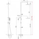 Душевая стойка Lemark Tropic LM7006C штанга 170.8 см, шланг 150 см, 1 режим