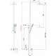 Душевая стойка Lemark Tropic LM7005C хром, штанга 171.7 см, шланг 150 см