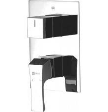 Смеситель Lemark Unit LM4527C С ВНУТРЕННЕЙ ЧАСТЬЮ, для ванны с душем, однорычажный, хром