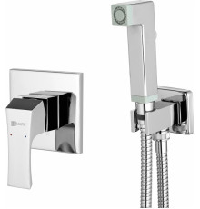 Гигиенический душ Lemark Unit LM4519C со смесителем хром,  в стиле hi-tech