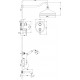 Душевой комплект Lemark Villa LM4822B бронза, 1 режим