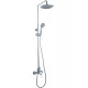 Душевая стойка Lemark Omega LM3160C хром, штанга 146.4 см, шланг 150 см