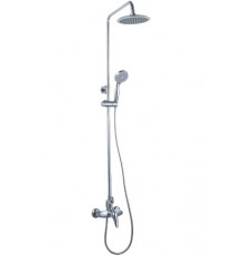 Душевая стойка Lemark Poseidon LM4260C хром, штанга 149 см, шланг 150 см