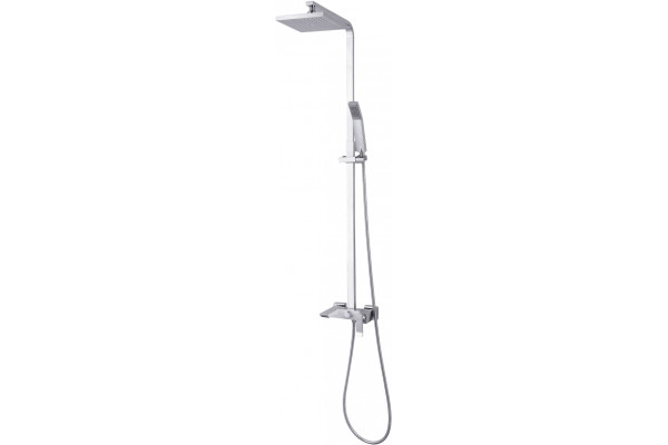Душевая стойка Lemark Contest LM5862CW хром, штанга 135 см, шланг 200 см