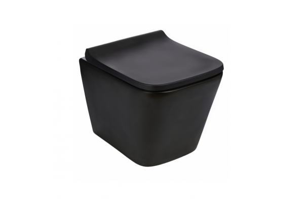 Комплект 3 в 1 инсталляция Logan H1067-1170 297674 + Подвесной унитаз WeltWasser Gelbach 004 MT-BL + кнопка черная матовая в современном стиле