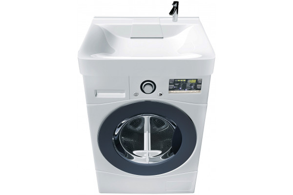 Раковина Marka One Laundry 60 цвет белый, квадратная