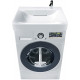 Раковина Marka One Laundry 60 цвет белый, квадратная