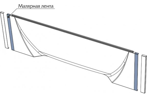 Экран Marka One Pragmatika 170-193 обрезной