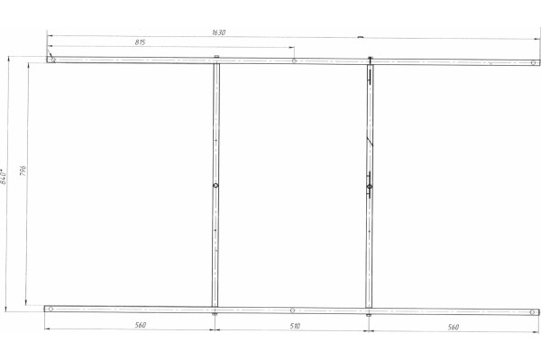 Каркас для ванны Marka One Aelita 170x90