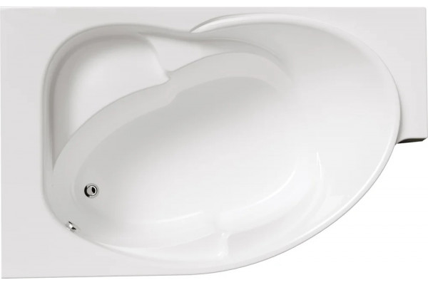 Акриловая ванна Marka One Ergonomika 01эрг17511л 158-175x110 L асимметричная, пристенная