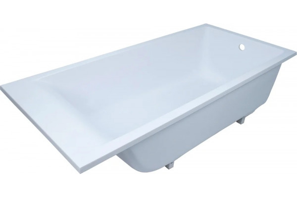 Ванна из искусственного камня Marmo Bagno Алесса 170x70 прямоугольная, объем 200 л.
