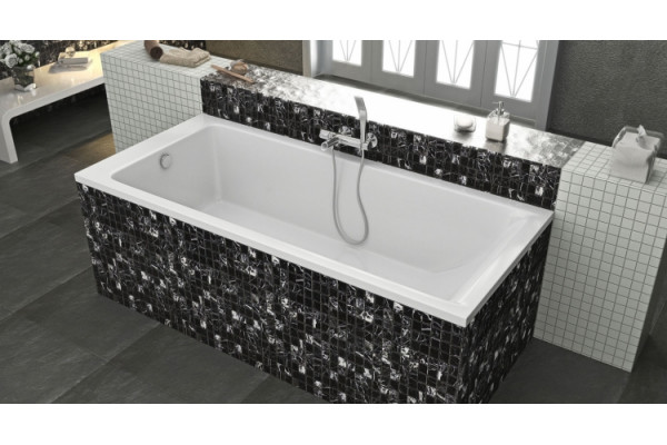 Ванна из искусственного камня Marmo Bagno Ницца 170x80 встраиваемая, прямоугольная