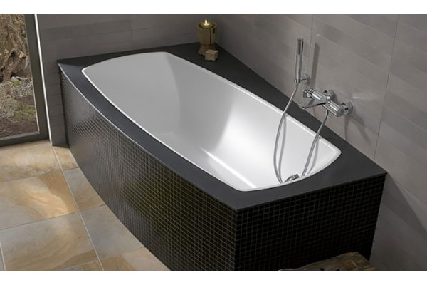 Ванна из искусственного камня Marmo Bagno Элза 170x75 встраиваемая, прямоугольная