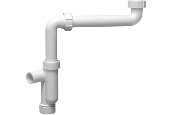 Сифон для раковины McAlpine MRCAT32-HC белый