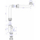 Сифон для раковины McAlpine MRCAT32-HC белый