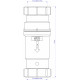 Сифон для раковины McAlpine MRNRV50C-PB белый