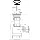 Сифон для раковины McAlpine MRSK2 хром