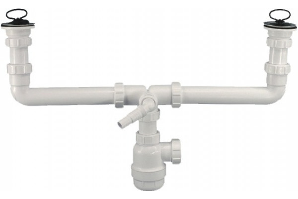 Сифон для раковины McAlpine MRSK5-A белый