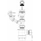 Сифон для раковины McAlpine MRSK3 хром