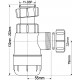 Сифон для раковины McAlpine MRW2-NW белый