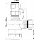 Сифон для раковины McAlpine MRSK2-NW белый