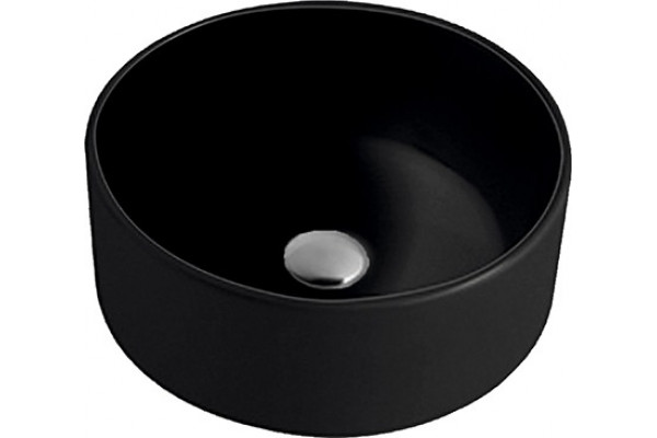 Рукомойник Melana MLN-7078AB цвет черный, на столешницу, круглая
