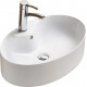 Раковина Melana 320301-805 55 см овальная, цвет белый, на столешницу