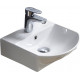 Рукомойник Melana 78014B-805 полукруглая, цвет белый