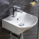 Рукомойник Melana 78014B-805 полукруглая, цвет белый