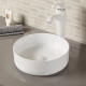 Рукомойник Melana 320300-805 круглая, цвет белый, на столешницу