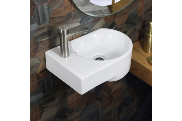 Рукомойник Melana MLN-7954L-805 R цвет белый