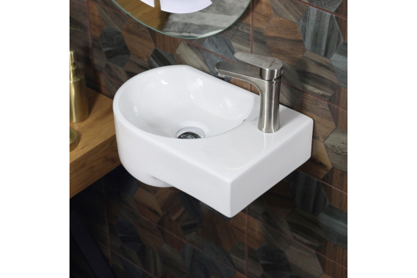 Рукомойник Melana MLN-7954L-805 L цвет белый