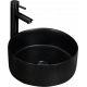 Раковина Melana 320357MB-805 черная цвет черный