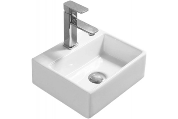 Рукомойник Melana MLN-7440A цвет белый, прямоугольная