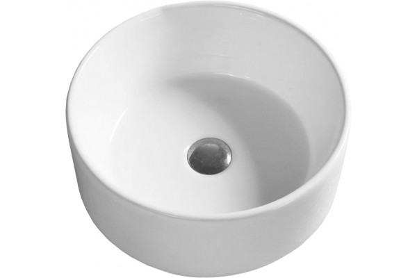 Рукомойник Melana MLN-7078A цвет белый, на столешницу, круглая