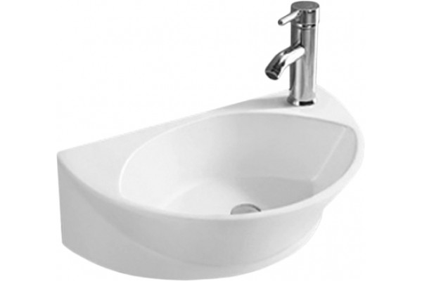 Рукомойник Melana MLN-7717X цвет белый, полукруглая