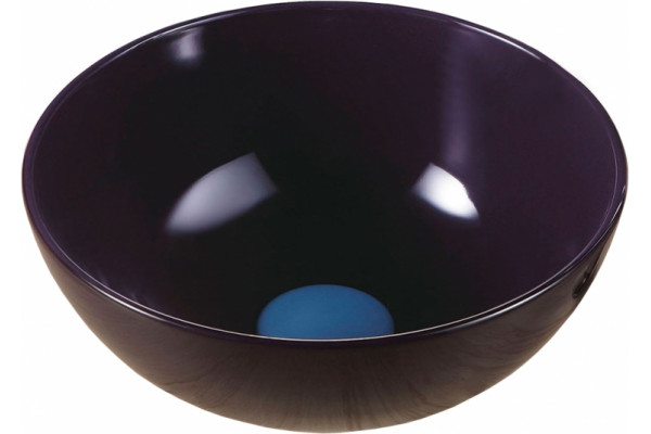 Рукомойник Melana MLN-T4005-B9 фиолетовый на столешницу, круглая