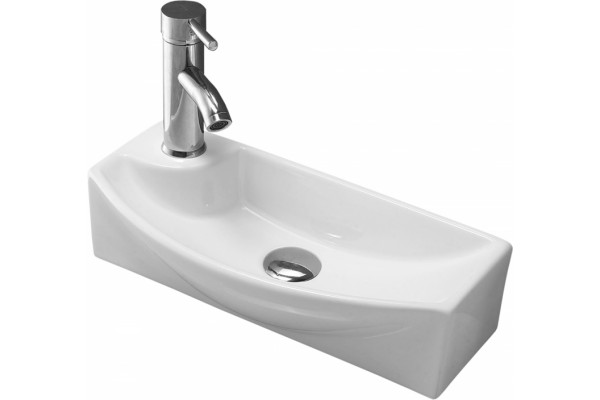 Рукомойник Melana 805-7946R цвет белый, полукруглая