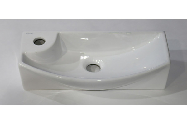 Рукомойник Melana 805-7946R цвет белый, полукруглая