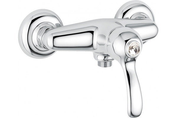 Смеситель Migliore Lem Swarovski ML.LEM-1938K.CR для душа, хром, однорычажный