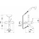 Смеситель Migliore Dallas ML.DLS-6802.DO для ванны с душем, золото, однорычажный, длина излива 19 см