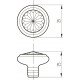 Мебель для ванной Migliore Ravenna 27066 R, avorio, напольная, правая