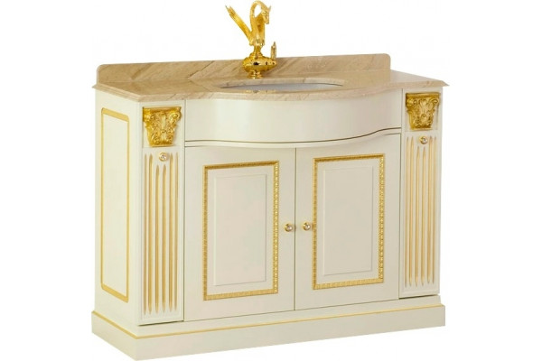 Тумба для комплекта Migliore Ravenna 27066 R, avorio, напольная, правая