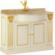 Тумба для комплекта Migliore Ravenna 27066 R, avorio, напольная, правая