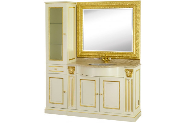 Тумба для комплекта Migliore Ravenna 27064 L, avorio, напольная, левая