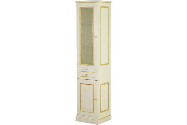 Тумба с раковиной Migliore Ravenna 27064 L, avorio, напольная, левая