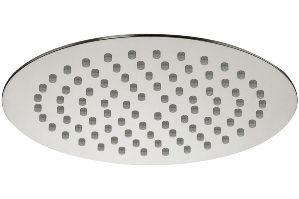 Верхний душ Migliore Rimini 29658 inox, антикальций, хром, штанга 4.5 см, размер 20 см