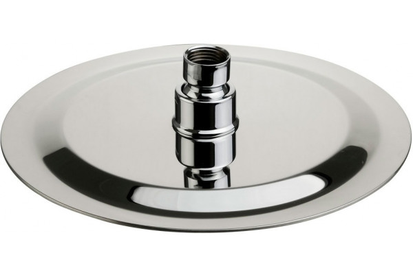 Верхний душ Migliore Rimini 29658 inox, антикальций, хром, штанга 4.5 см, размер 20 см
