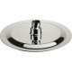 Верхний душ Migliore Rimini 29658 inox, антикальций, хром, штанга 4.5 см, размер 20 см