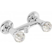Смеситель для душа Migliore Prestige Crystal 28007 хром двухвентильный
